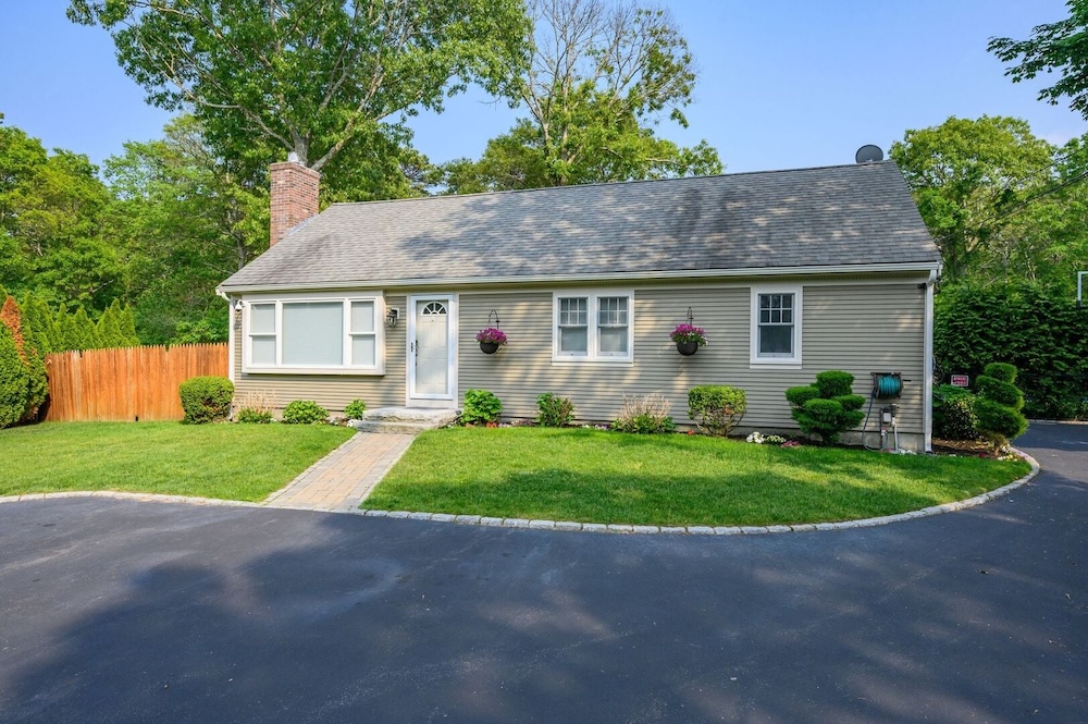 Exterior shot of Family Tides a rental with New England Vacation Rentals.