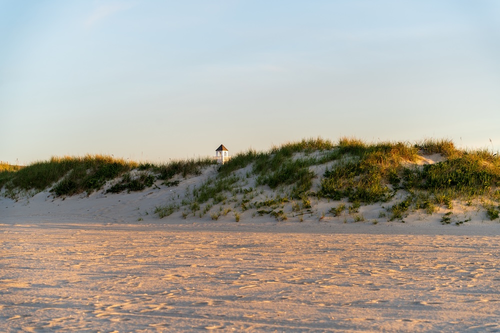 Sunrise on Cape Cod Beach
